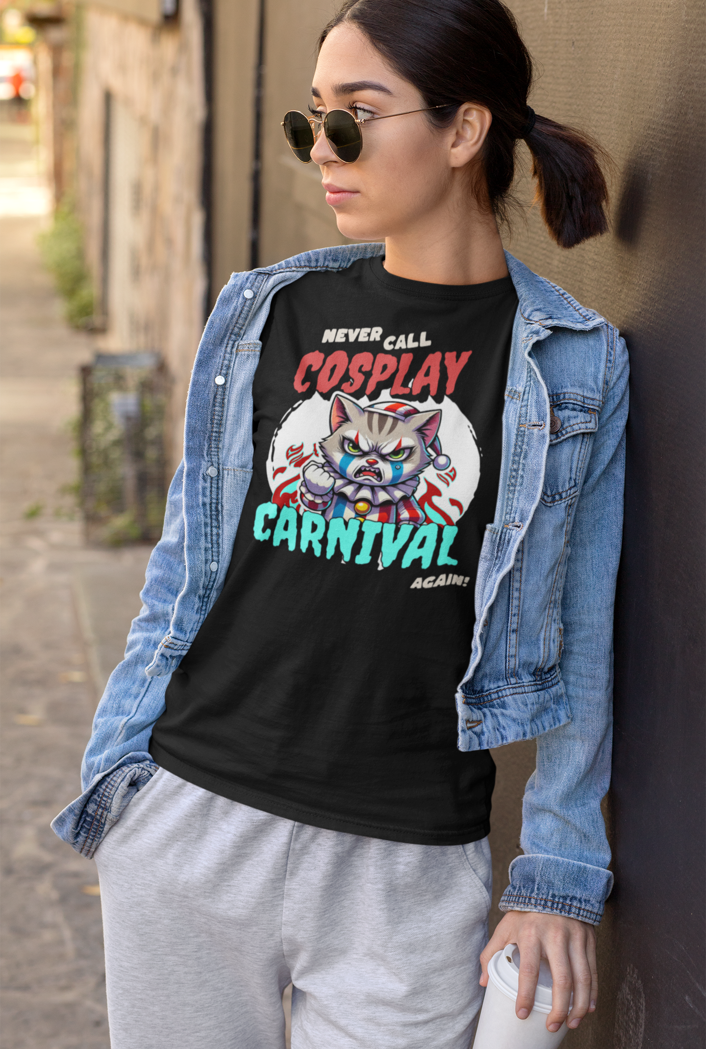 never call cosplay carnival again , Unisex t-shirt