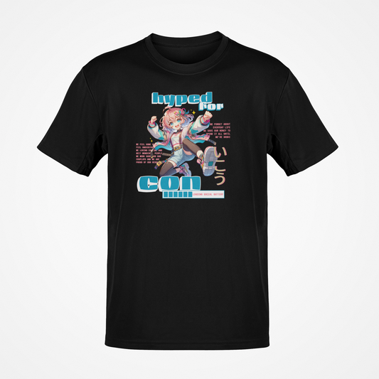 hyped for con, Unisex-T-Shirt